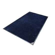 M+A Matting Plush Indoor Mat, 59 x 35, Deeper Navy (1805135590)