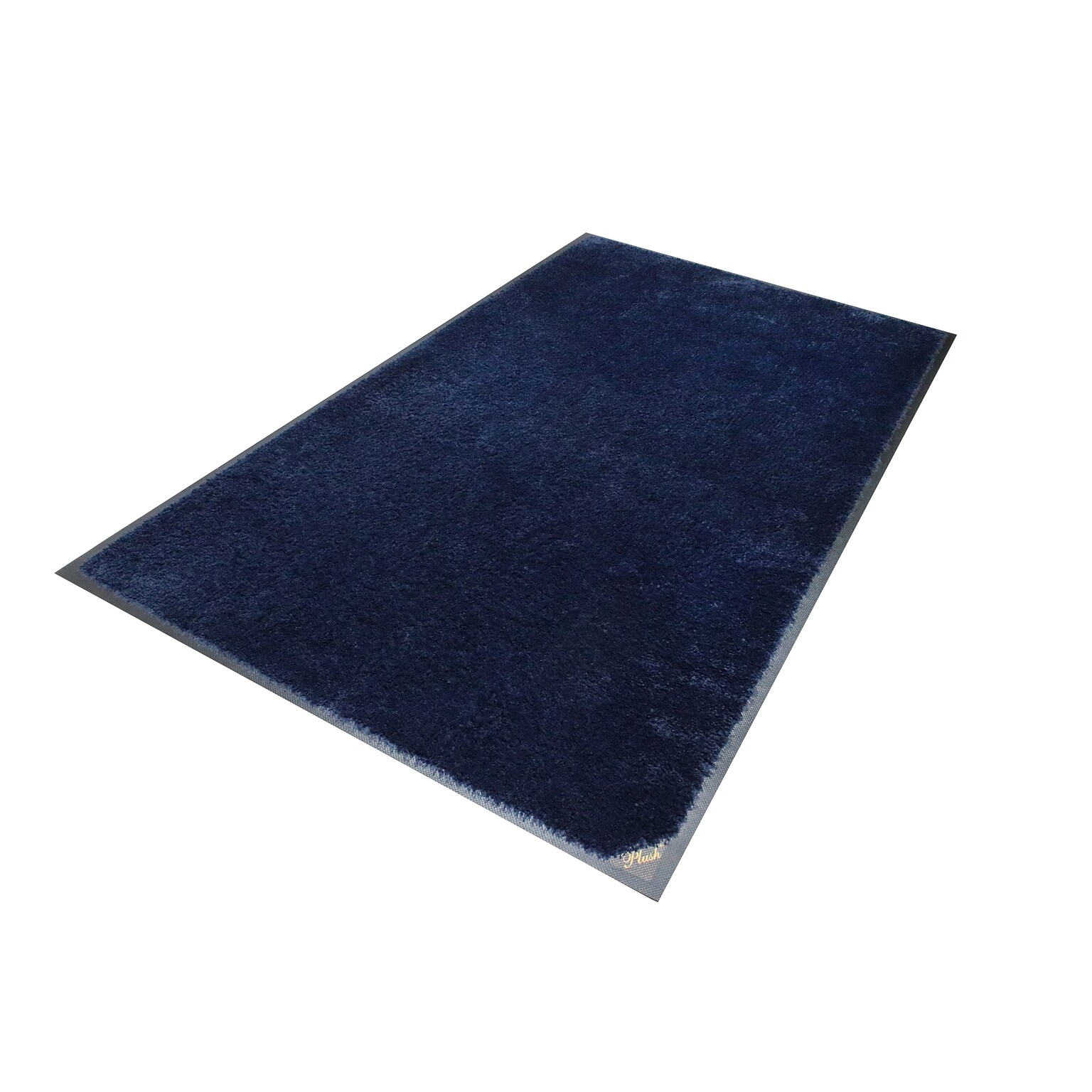 M + A Matting Classic Plush Commercial Wiper Entrance Floor Mat, 4.92 x 2.92, Deeper Navy (1805135590)