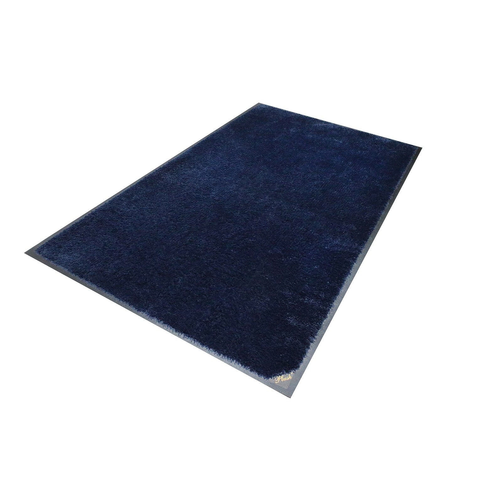 M+A Matting Plush Indoor Mat, 59 x 35, Deeper Navy (1805135590)