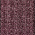 M+A Matting WaterHog Squares Classic Mat, Universal Cleated, 3 x 5, Bordeaux (2006035070)