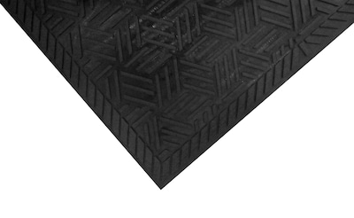 M+A Matting SuperScrape Plus Scraper Mat, 68.75 x 46, Black (5558046100)