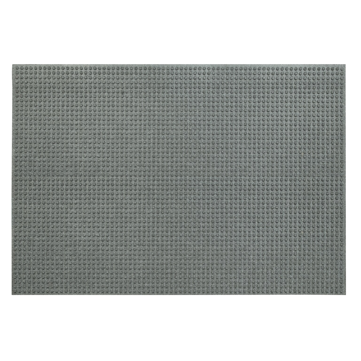 M + A Matting WaterHog Forklift Commercial Floor Mat, 5.67 x 3.92, Medium Grey (12535746110)