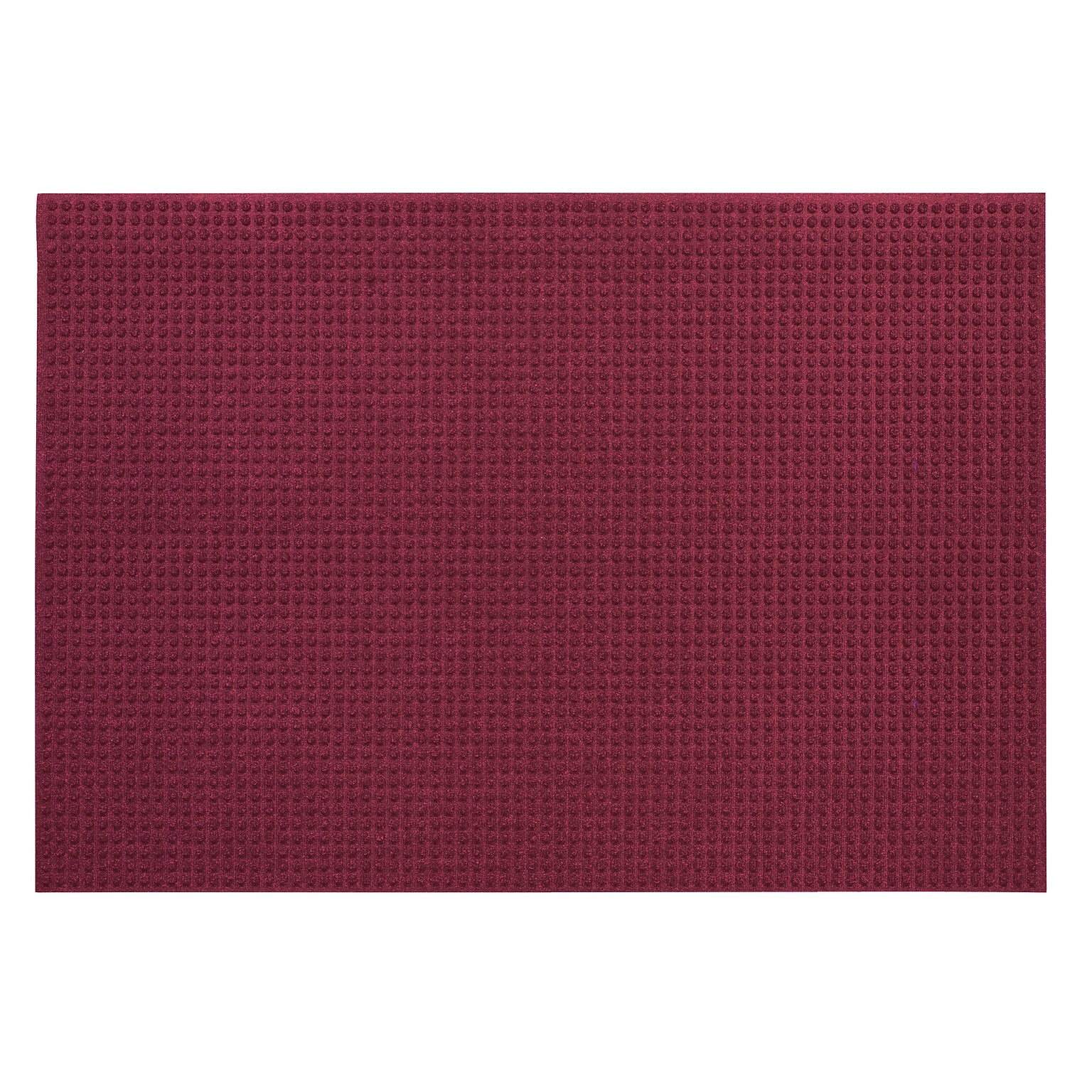 M + A Matting WaterHog Forklift Commercial Floor Mat, 5.67 x 3.92, Red/Black (12535546110)