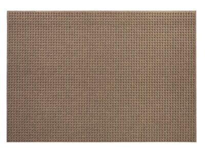 M+A Matting WaterHog Forklift Indoor Mat, 68 x 47, Medium Brown (12535146110)