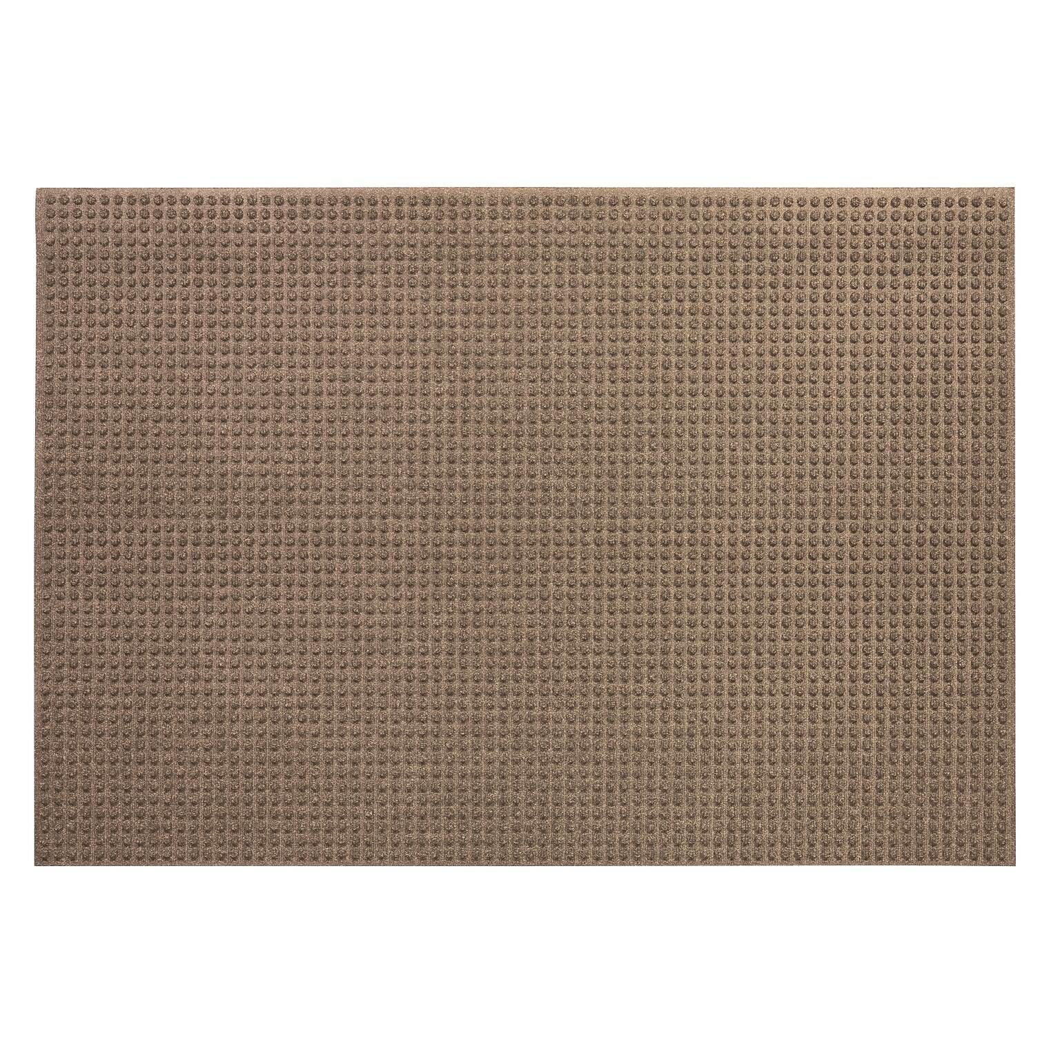 M+A Matting WaterHog Forklift Indoor Mat, 68 x 47, Medium Brown (12535146110)