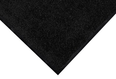 M+A Matting ColorStar Indoor Mat, 59 x 35, Solid Black (100435540)