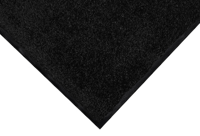 M+A Matting ColorStar Indoor Mat, 59 x 35, Solid Black (100435540)