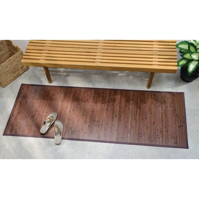 InterDesign Formbu Runner 72L x 24W Bamboo Mocha (81438)