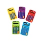 Learning Resources Rainbow 8-Digit Calculators, Assorted Colors, 10/Pack (LER0014)