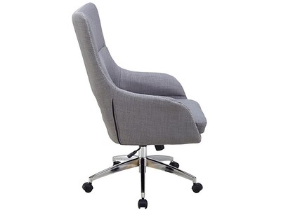 Serta at Home 48371 Leighton Home Office Chair, Light Gray