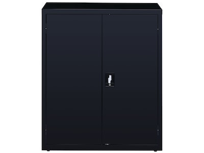 Hirsh 42" Steel Storage Cabinet with 3 Shelves, Black (22002)