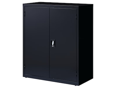 Hirsh 42" Steel Storage Cabinet with 3 Shelves, Black (22002)