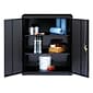 Hirsh 42" Steel Storage Cabinet with 3 Shelves, Black (22002)