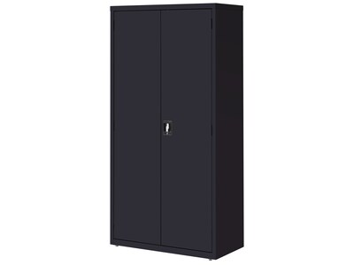 Hirsh 72" Steel Storage Cabinet with 5 Shelves, Black (22005)