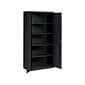 Hirsh 72" Steel Storage Cabinet with 5 Shelves, Black (22005)