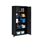 Hirsh 72" Steel Storage Cabinet with 5 Shelves, Black (22005)