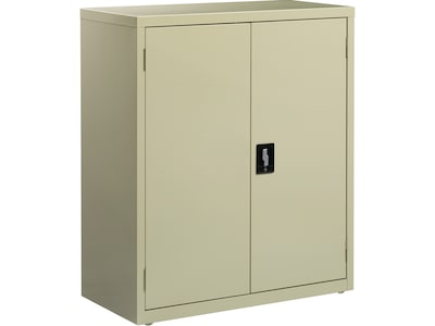 Hirsh 42 Steel Storage Cabinet with 3 Shelves, Putty (22001)