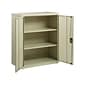 Hirsh 42" Steel Storage Cabinet with 3 Shelves, Putty (22001)