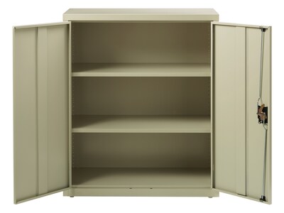 Hirsh 42" Steel Storage Cabinet with 3 Shelves, Putty (22001)