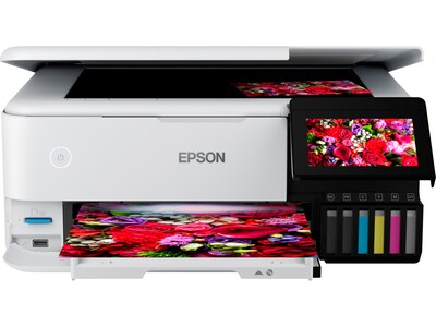 Epson EcoTank Photo ET-8500 Wireless Color All-in-One Inkjet Printer (C11CJ20201)