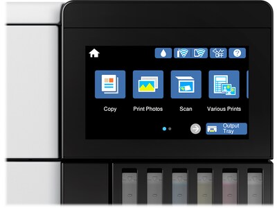 Epson EcoTank Photo ET-8500 Wireless Color Inkjet Printer, All-In-One Supertank, Print, Scan, Copy (9472523)