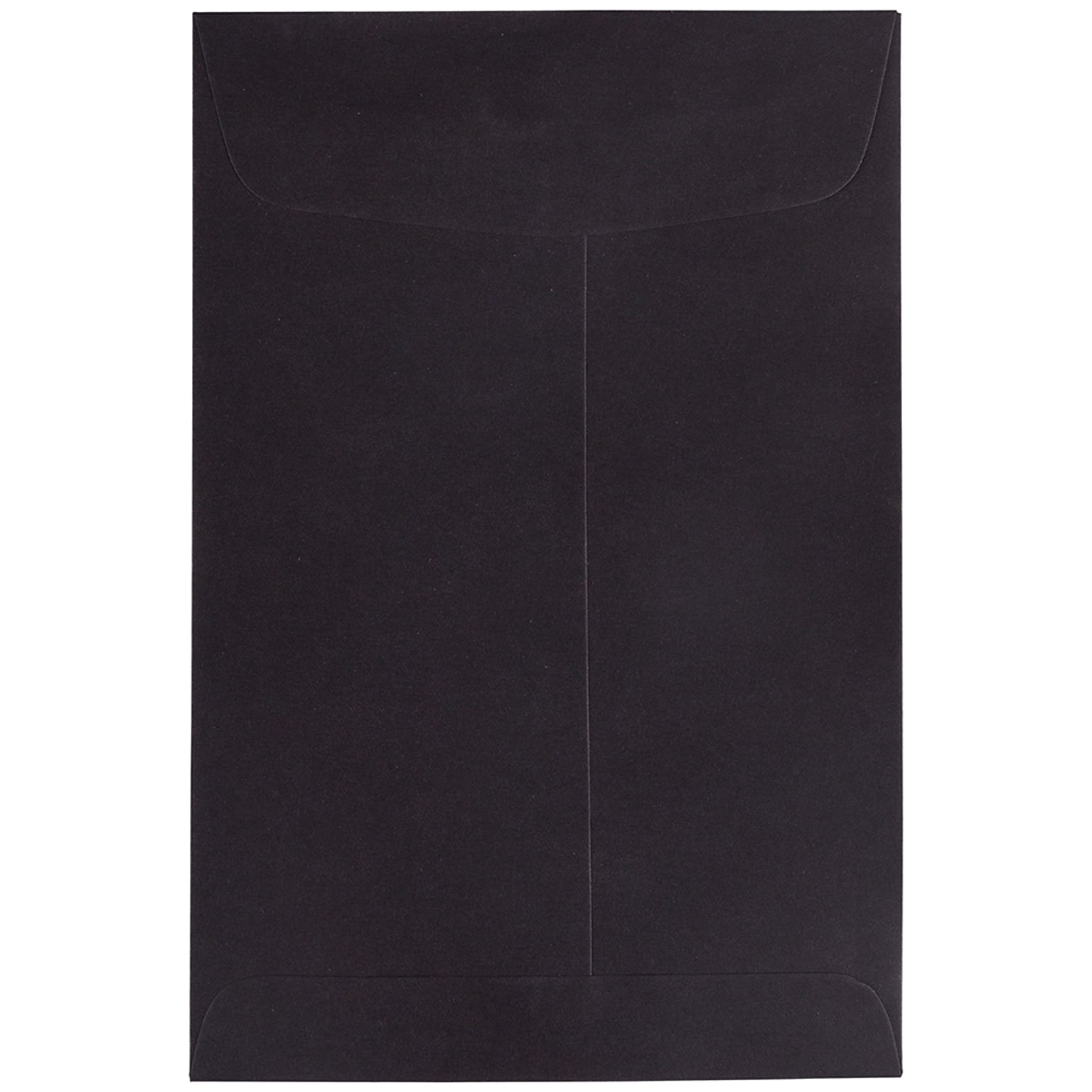 JAM Paper 6 x 9 Open End Catalog Envelopes, Black, 50/Pack (88095i)