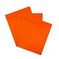 JAM Paper 9" x 12" Open End Catalog Colored Envelopes, Orange Recycled, 10/Pack (80410B)