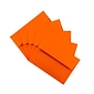 JAM Paper A6 Colored Invitation Envelopes, 4.75 x 6.5, Orange Recycled, 25/Pack (15905)