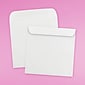 JAM Paper 13 1/2 Square Invitation Envelope, 13 1/2" x 13 1/2", White, 25/Pack (3992323)