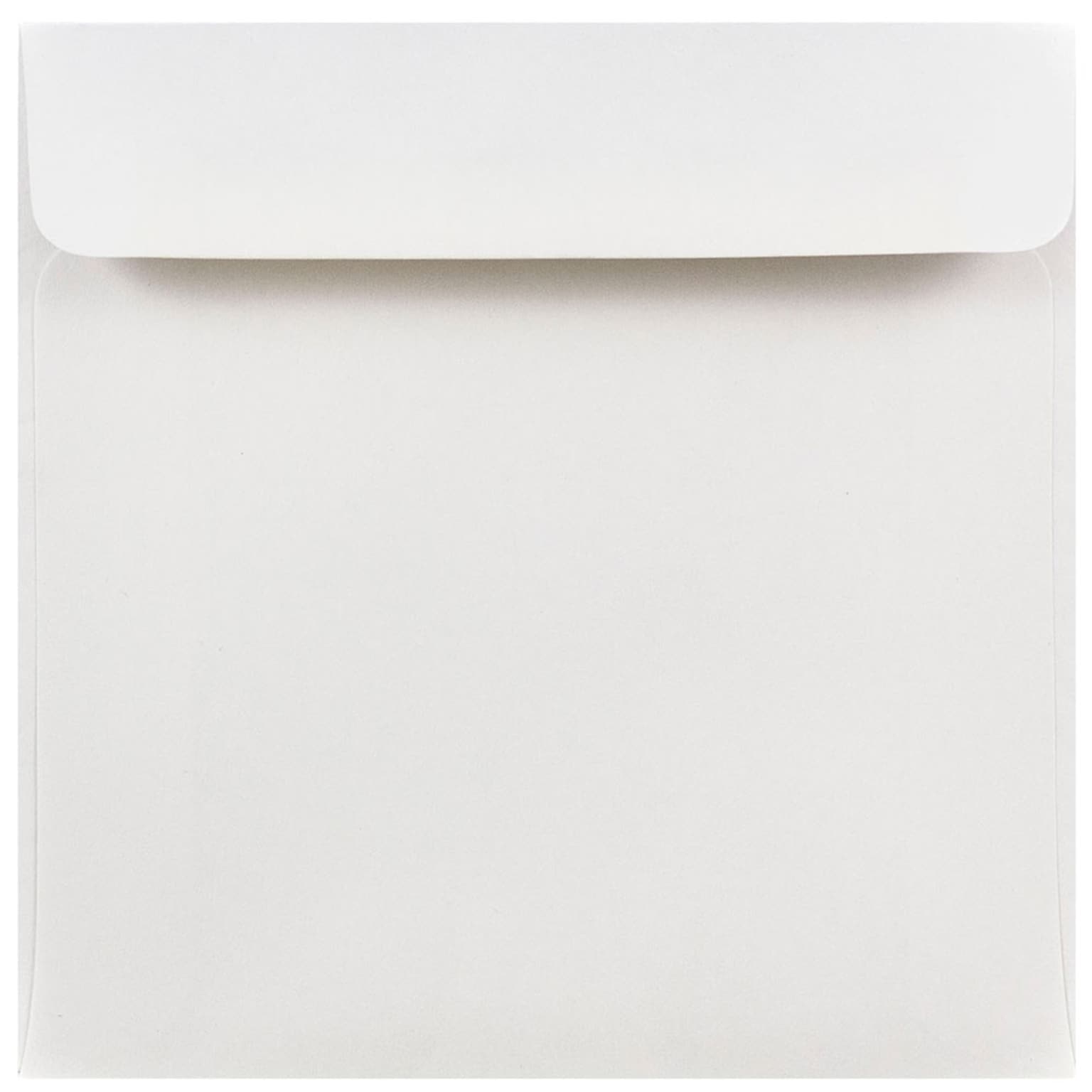 JAM Paper 6 x 6 Square Invitation Envelopes, White, 100/Pack (28416B)