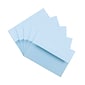 JAM Paper® A2 Invitation Envelopes, 4.375 x 5.75, Baby Blue, 25/Pack (155624)