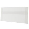 JAM Paper #10 Business Translucent Vellum Envelopes, 4.125 x 9.5, Clear, 25/Pack (2851306)