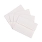 JAM Paper A2 Strathmore Invitation Envelopes, 4.375 x 5.75, Bright White Laid, 25/Pack (99118)