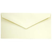 JAM Paper Monarch Strathmore Invitation Envelopes, 3.875 x 7.5, Ivory Wove, 25/Pack (3197718)