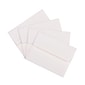 JAM Paper® A2 Strathmore Invitation Envelopes, 4.375 x 5.75, Bright White Laid, Bulk 1000/Carton (99118B)