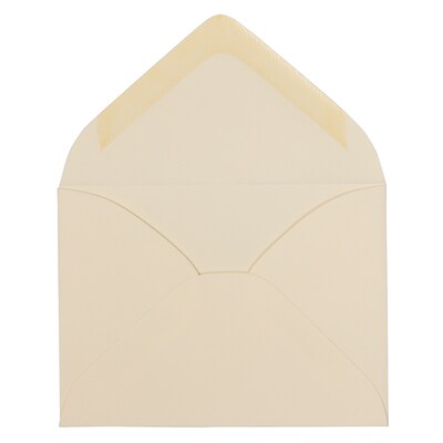 JAM Paper 2.75 x 3.75 Mini Commercial Envelopes, Ivory, 25/Pack (201244)