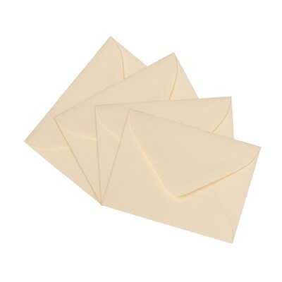 JAM Paper 2.75 x 3.75 Mini Commercial Envelopes, Ivory, 25/Pack (201244)