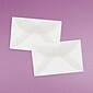 JAM Paper 3Drug Translucent Vellum Mini Envelopes, 2.3125 x 3.625, Clear, 100/Pack (LECV900A)