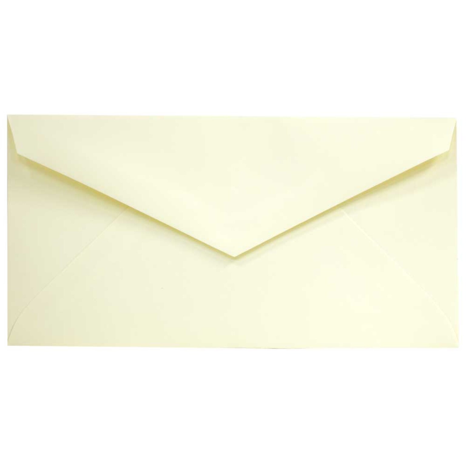 JAM Paper Monarch Open End #7 Invitation Envelope, 3 7/8 x 7 1/2, Ivory, 50/Pack (3197718I)