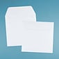 JAM Paper® 7.5 x 7.5 Square Invitation Envelopes, White, 50/Pack (28210I)