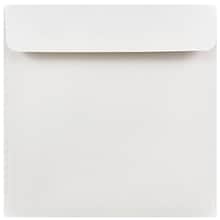 JAM Paper 6 x 6 Square Invitation Envelopes, White, 50/Pack (28416I)