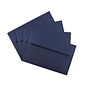 JAM Paper A10 Invitation Envelopes, 6 x 9.5, Navy Blue, 50/Pack (LEBA867I)