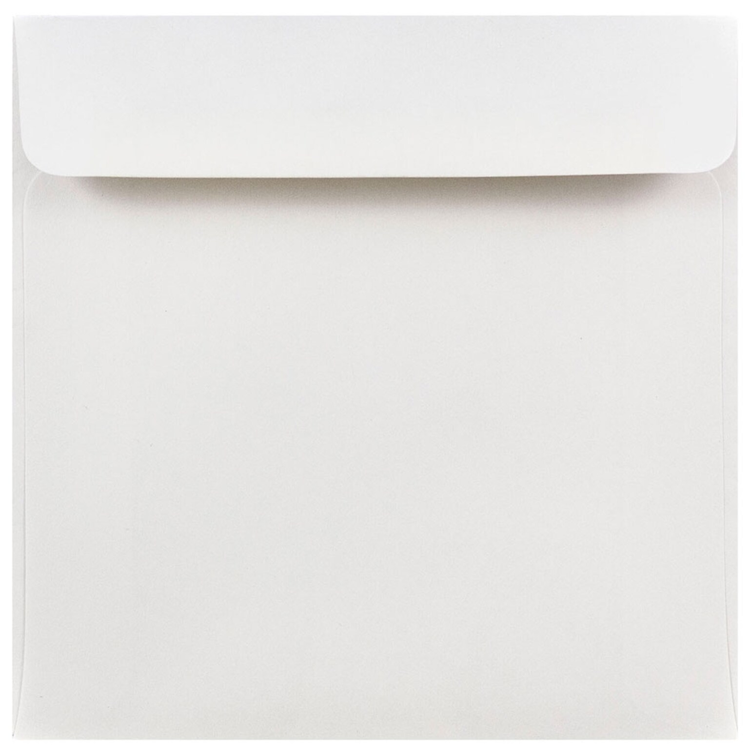 JAM Paper 6 x 6 Square Invitation Envelopes, White, Bulk 250/Box (28416H)