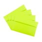 JAM Paper A10 Colored Invitation Envelopes, 6 x 9.5, Ultra Lime Green, Bulk 250/Box (20835H)