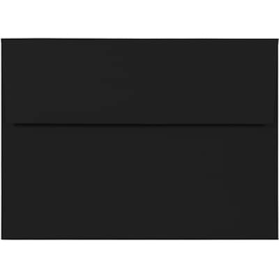 JAM Paper® A7 Invitation Envelopes, 5.25 x 7.25, Black, 25/Pack (20114913)