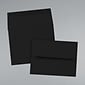 JAM Paper® A2 Invitation Envelopes, 4.375 x 5.75, Black, 25/Pack (114914)