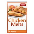 Sandwich Bros. of Wisconsin Chicken Melts Flatbread Pocket Snack Sandwiches, 14/Pack (703995)