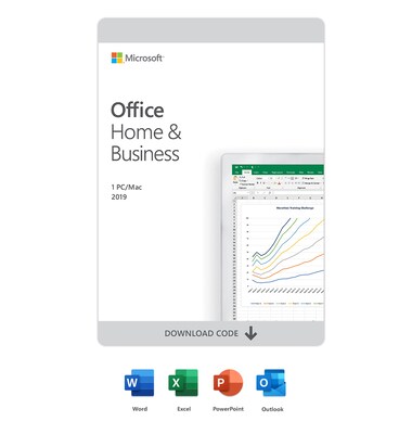 Microsoft Office Home and Business 2019 for Windows/Mac, 1 User, Download (T5D-03190)