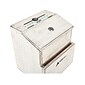 AdirOffice Locking Wood Suggestion Box, White (632-02-WHI)