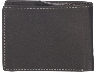 Club Rochelier Onyx Leather Slim Wallet, Black (CL11052-SZ-Blk)